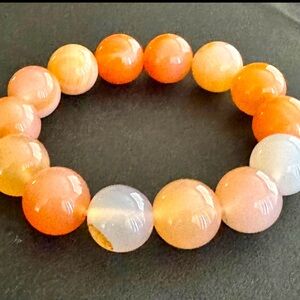 Carnelian Gemstone Bracelet